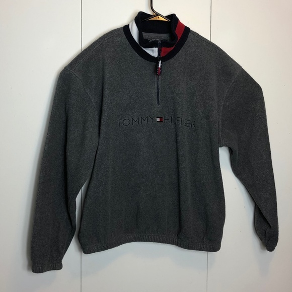 Tommy Hilfiger Other - Vintage 90s Tommy Hilfiger Spell Out Fleece